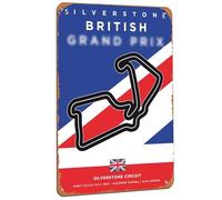 F1 Poster,Metal Track Wall Art Gifts for Men,Man Cave Sign Garage Signs Vintage Plaques Racing Presents for Bedroom Office Home Game Room Decorations Car Lovers Gift Flag Signs Accessories Decoration