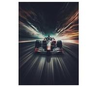 F1 Racing Jigsaw Puzzles for Adults 300 Piece for Kids Woodenboard Puzzle Family Decoration 42×30cm