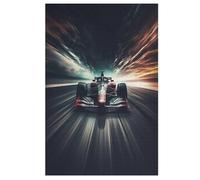 F1 Racing Puzzles 1000 Pieces Wooden Jigsaw Puzzle for Adults Brain Exercise Challenge Game Gift for Kids Children Jigsaws 78×53cm