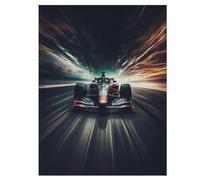 F1 Racing Wooden Jigsaw Puzzles for Adults Hard Poster Puzzle 500 Piece Precise Interlocking Educational Game Toys 55×41cm