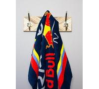CHARACTER WORLD Official Red Bull Racing Towel | Super Soft Feel, Tricolour Formula One Team Design | Perfect The Home, Bath, Beach & Swimming Pool | One Size 75cm x 150cm | 100% Cotton