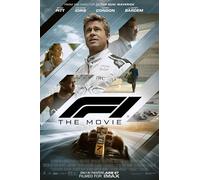 F1 The Movie (2025) Movie Poster Framed or Unframed Glossy Poster (A2 420 × 594 mm Unframed)