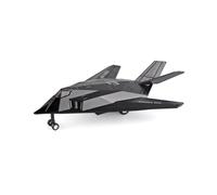(F117-A Fighter, China) American F117 Stealth Fighter Model Kit Alloy Aircraft Model Metal Diecast