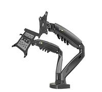 F160 10-17.3" Laptop Mount 360 Rotate 10-27" Air Press Full Motion Gas Strut Lcd Tv Table Screen STAND Monitor,VERSION 1