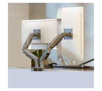 F160 computer left and right dual-screen monitor stand up and down lifting telescopic adjustment hanger desktop rotating