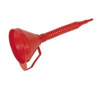 Sealey Funnel Flexible Spout and Filter 160mm