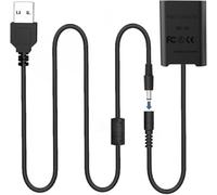 F1TP DK-X1 DC Coupler ZV1 Dummy Battery USB Power Cable,Replace NP-BX1 AC-LS5 Continuous Power Supply Adapter, fit for Sony ZV-1 II, ZV1F, DSC-RX1 1R, RX100M7