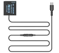 F1TP DMW-DCC11 USB-C Power Adapter DC Coupler Charger Set for Panasonic Lumix DMC-GF3, GF5, GF6, S6, GX7, GX7 Mark ii, GX9, GX80, GX85, GX85CGK, GX85K, LX100, ZS60, ZS110, ZS100, TZ100, Cameras.