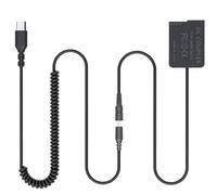 F1TP DMW-DCC8 DC Coupler DMW-AC10 AC8 USB-c Power Adapter Kit DMW-BLC12 Dummy Battery for DMW-BLC12, Panasonic Lumix DMC-GH2 G5 G6 G7 G80 G81 G85 G5X GX8 FZ300 FZ1000 FZ2500 DC-G90 G95 G99