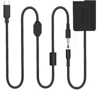 F1TP DMW-DCC8 DC Coupler DMW-AC10 AC8 USB-c Power Adapter Kit DMW-BLC12 Dummy Battery for DMW-BLC12, Panasonic Lumix DMC-GH2 G5 G6 G7 G80 G81 G85 G5X GX8 FZ300 FZ1000 FZ2500 DC-G90 G95 G99