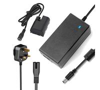 F1TP DR-E6 DC Coupler AC Power Adapter ACK-E6 Dummy Battery kit for Canon EOS R,5DS R, 6D II, 60Da 60D 70D 80D 90D, 5D Mark II III IV, 6D 7D Mark II Camera, Repalce LP-E6 LP-E6N Battery…