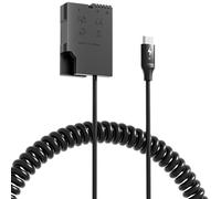 F1TP EP-5A Power Supply Connector EN-EL14 DC Coupler Cord | DC Coupler for EN-EL14/EN-EL14a Battery Compatible with Nikon D3100 D3300 D3400 D3500 D5200 D5300 D5500 D5600 Df