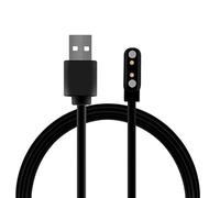 F1TP Smart Watch Magnet Charging USB Cables,2pin,Compatible with Dafit,Nerunsa,Radley,Reflex active(4mm) (2 pin 4mm)
