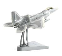 F22 Raptor 1/72 Diecast Metal Aircraft Kit Fighter Jet airplane Model With Stand for Adult Military Enthusiasts Collection or Creative Gift (FF 27th FS)