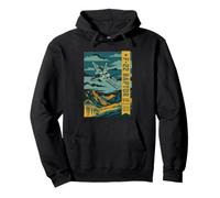 F22 Raptor Jet United States Air Force Retro Art Graphic Pullover Hoodie