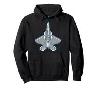 F22 Raptor Stealth Fighter Jet Airplane Aircraft Design Gift Pullover Hoodie