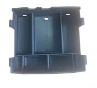 F250/f350/f450/f550 2023-2024 Center Console Storage Box for Car Interior - Abs Medium Black Secure Item Organization Simple Access Tray (1-Pack)