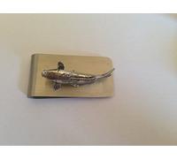 F28 Koi Carp short silver money clip stunning
