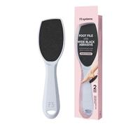 F3 Systems, Wide Emery (Sky Blue), Double-Sided Pedicure Tool, Colossal Foot File for Men & Women, Effective for Cracked Heel, Callus Remover, Foot Scrubber, Professional