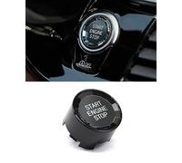 F30 Crystal Style Engine Start Stop Switch Ignition Button for BMW F Or G Chassis Code F30 F10 F20 F22 F32 F15 F48 G30 G02 (Black With Start Button)