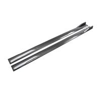 F30 F80 2m Car Side Skirt Extensions Side Skirts Splitters Lip Compatible For BMW F10 F11 F32 F33 F36 F30 F80 M3 F82 M4 G30 G31 Body Kit(Carbon Fiber Look)