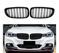 F34 Grille, ABS Front Replacement Kidney Grill for BMW 3 Series GT/F34 Gloss Black