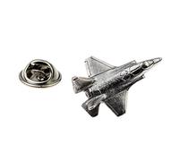 F35 Fighter Jet English Pewter Lapel Pin Badge - XWTP104