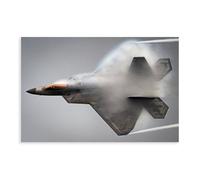 F35 Fighter Jet Wall Art Fighters Poster Canvas Poster Wall Art Decor Print Picture Paintings for Living Room Bedroom Decoration Unframe: 12x18inch(30x45cm)