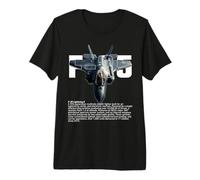 F35 Lightning II Stealth Fighter Jet USAF Pilot Premium T-Shirt