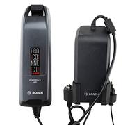 F3D Battery Charger Wall Mount, Compatible with Bosch e-Bike PowerPack 300/400/500 & 2A/4A/6A Charger, Made in Germany, Black