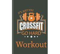 F4 Workout log book & Fitness Journal Crossfit: Gym workout log with daily and weekly pages Easily Tracks All Your Training with 120 pages | 6 x 9’’