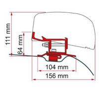 F40 VAN ADAPTER KIT PSA 260 DEEP BLACK