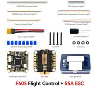 F405 Flight Controller Tower 60A 3-8S Dshot600(55A Feita) | 60A heavy duty for esc, 3-8S for battery range, BlueJay firmware, Dshot300/600 protocol, surge protection