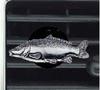 F42 Leather Carp Fish Air Freshener Vent Clip Kit Decoration Car van truck Mini Bus