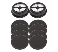 F44 Compatible Filter and Foam Replacement Kit for Vacuum Cleaners, Includes Two Filters Based on 304019001