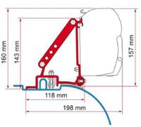FIAMMA F45 AWNING BRACKET FOR DUCATO JUMPER RELAY BOXER VAN AFTER 2006 HIGH ROOF