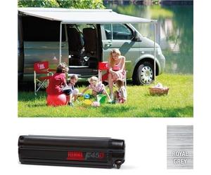 F45S fits VW T5 T6 California Awning 260 Deep Black Case Royal Grey Fabric