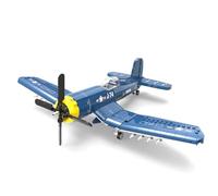 F4U Corsair Plane Building Block Set - WW2 Military Fighter Model Airplane Kits Toys Collection - Christmas and Birthday Gifts for Boys and Adults (767PCS)