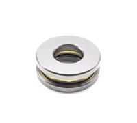 F5-10M 5x10x4 Mm F5-12M F6-12M F8-16M F8-19M ABEC-7 Bearing Miniature Thrust Axial Ball Bearings with Grooved Raceway 5PCS