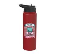 F5 Key is So Refreshing Funny Informatics Web Designer Stainless Steel Insulated Water Bottle