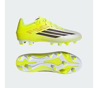 adidas Unisex F50 Club Firm Ground/Multi Ground Football Boots, Team Solar Yellow 2/core Black/Lucid red, 10.5 UK