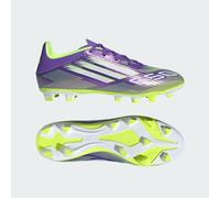adidas Mens F50 Club Radiant Blaze Pack FG/MG Firm/Multi Ground Football Boots Purple Rush/Cloud White/Lucid Lemon 9