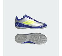 Adidas F50 Club Messi Junior Indoor Boots Size: 2 1/2 UK, Colour: Silver