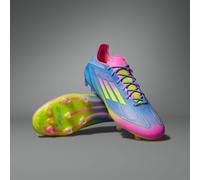 adidas Mens F50 Elite Celestial Victory Pack FG Firm Ground Football Boots Blue Fusion/Lucid Lemon/Lucid Pink 12.5