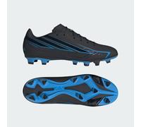 adidas Unisex F50 Hyperfast Club Firm Ground/Multi Ground Football Boots Shoes, core Black/core Black/Lucid Ray Blue, 12 UK