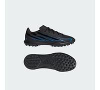 adidas Unisex Kids F50 Hyperfast Club Turf Football Boots Kids Shoes, core Black/core Black/Lucid Ray Blue, 3 UK