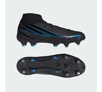 adidas Unisex F50 Hyperfast League Mid Soft Ground Football Boots Shoes, core Black/core Black/Lucid Ray Blue, 5 UK