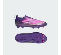 adidas F50 LEAGUE Laceless Firm Ground Football Boots Kids, Textile Upper, Purple