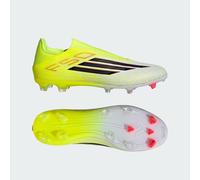 adidas Unisex F50 League Laceless Firm Ground/Multi Ground Football Boots, Team Solar Yellow 2/core Black/Lucid red, 7 UK