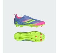 adidas F50 League Laceless Firm/Multi-Ground Boots Kids, Textile Upper, Blue